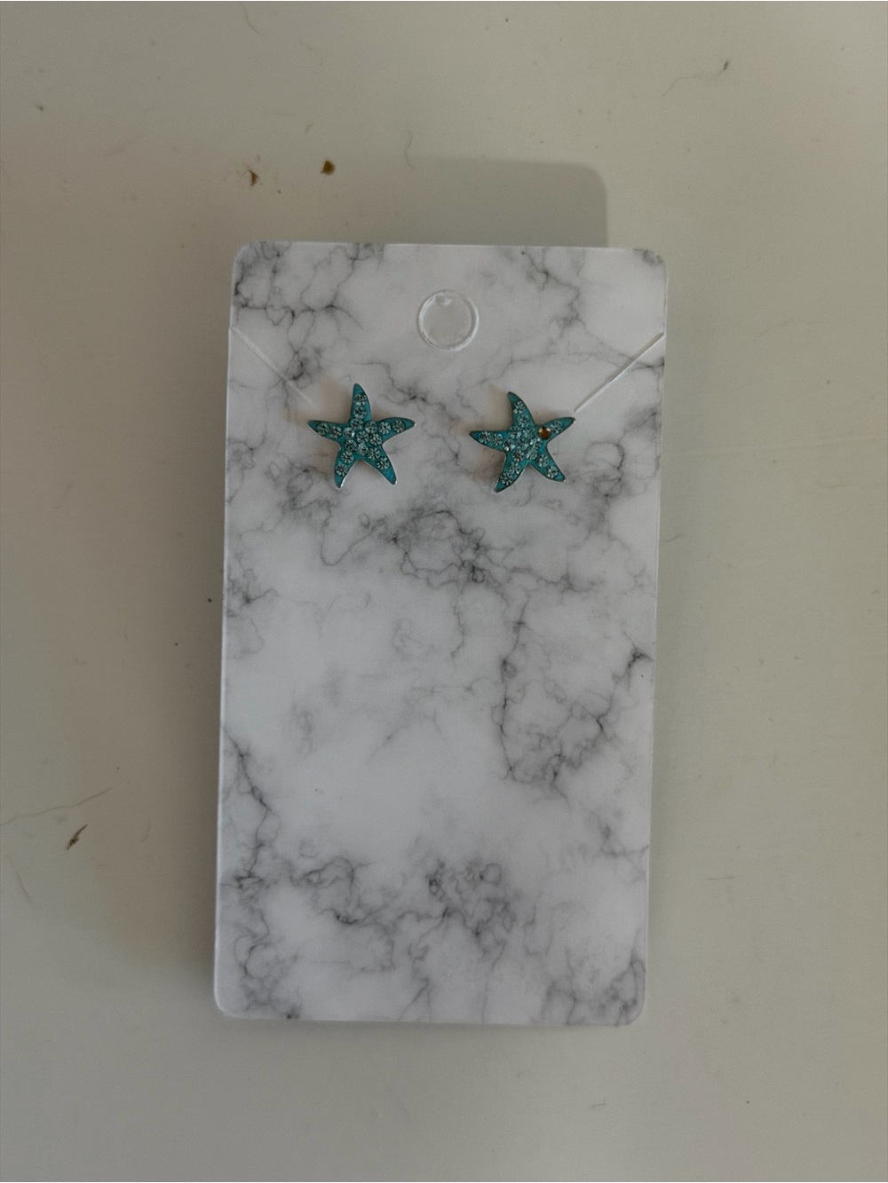 Star fish stud earrings